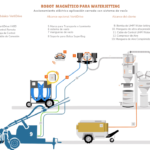 Diagrama de flujo VertiDrive V400 con Waterjetting