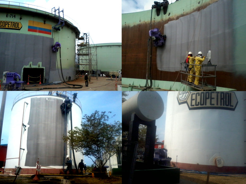 Entrenamiento para la Instalación y Operación de Máquina Granalladora Automática Portátil – Ecopetrol Colombia