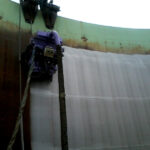 Granallado Superficie Vertical Interna Tanque 1.