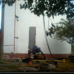 Granallado Superficie Vertical Externa Tanque 1.