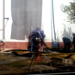 Granallado Superficie Vertical Externa Tanque.