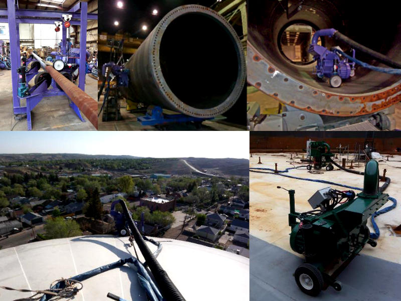 Máquina Granalladora Automática Portátil