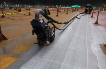 Granalladora Portátil Tanques Almacenamiento