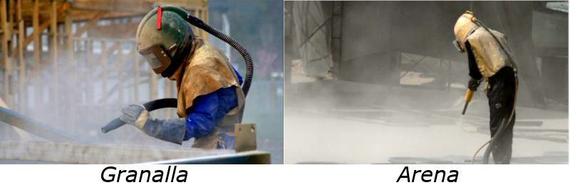 Granalla vs Arena