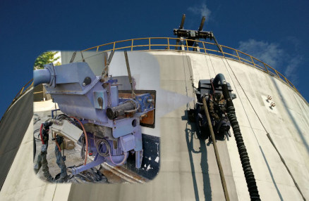 Granallado Tanque Almacenamiento