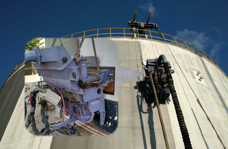 Granallado Tanque Almacenamiento