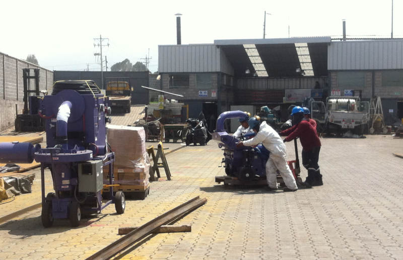 Granalladora Portátil