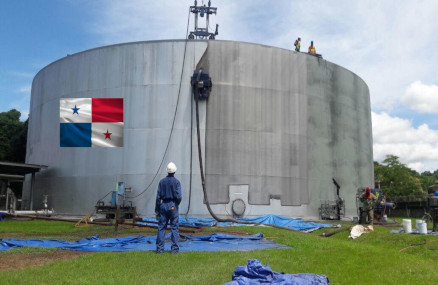 Granallado de Tanque de Almacenamiento