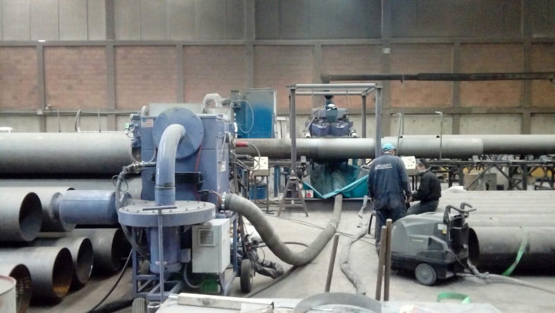 Granallado Tubos – Faster Blaster Oil Casan