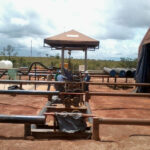 Base de Apoyo con Cascada de Cadenas y Sistema de Carros.