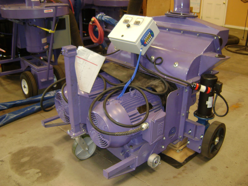 Máquina Granalladora Automática Portátil – Mejoras de 2014