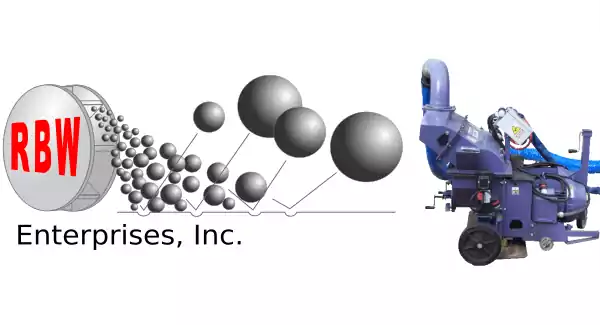 Logo Maquina Granalladora Automática Portátil - RBW.