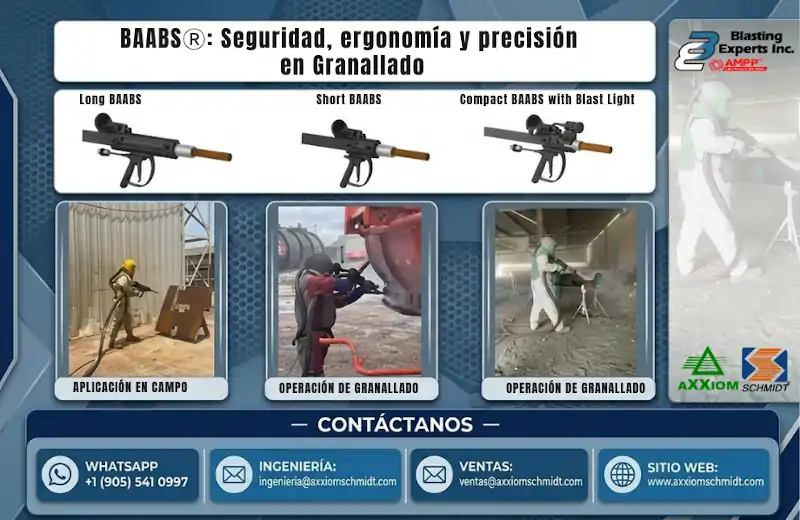 BAABS®: Seguridad, ergonomía y precisión en Granallado