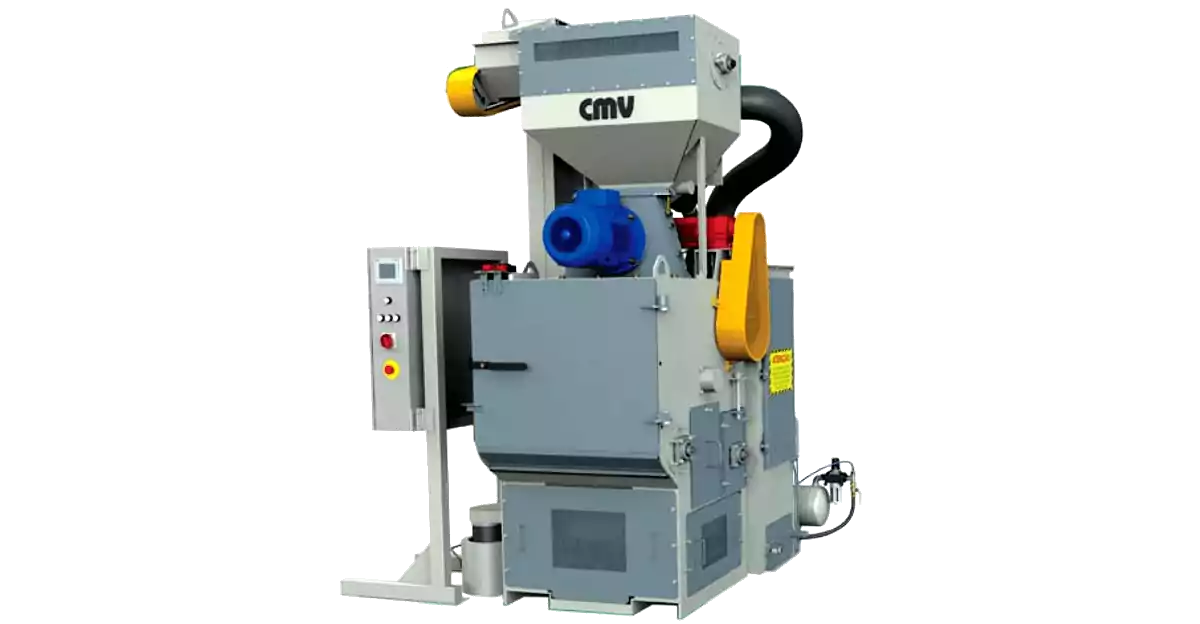 Máquina Granalladora Turbinada Con Cinta Rotativa ET