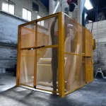 Maquina Granalladora  con Cinta Rotativa