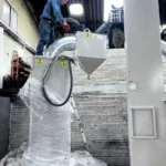 Maquina Granalladora  con Cinta Rotativa