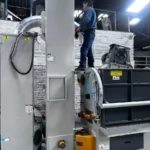 Maquina Granalladora  con Cinta Rotativa