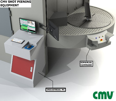 Máquina para Shot Peening
