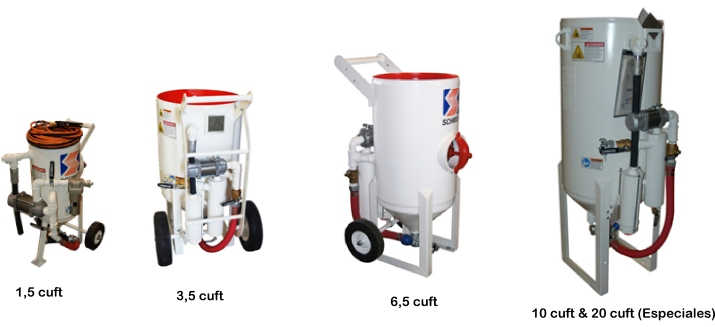 Modelos Tolvas de Despresurizacion Automatica