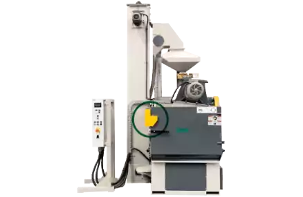 Máquina Granalladora Turbinada Con Cinta Rotativa ET