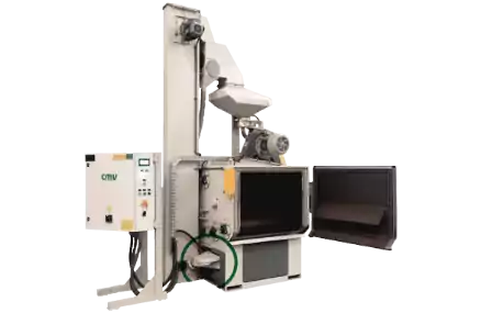 Máquina Granalladora Turbinada Con Cinta Rotativa ET