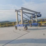 Granallado con Robot FasterBlaster del Tanque TK-4104B