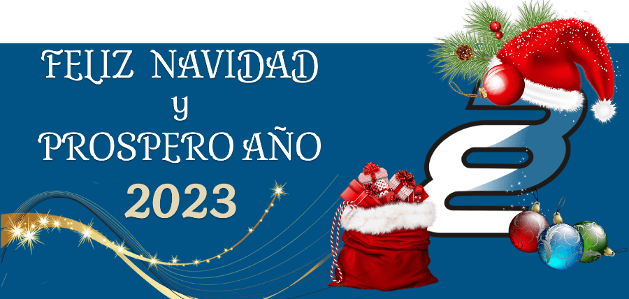 Feliz Navidad y Próspero año 2023