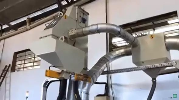 Granalladora Giro Continuo