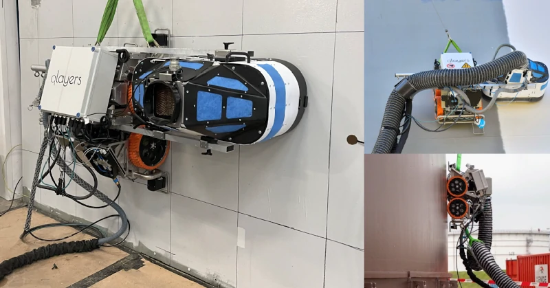 Primer Proyecto Robotizado de Granallado y Pintura a nivel mundial de Tanque de Almacenamiento