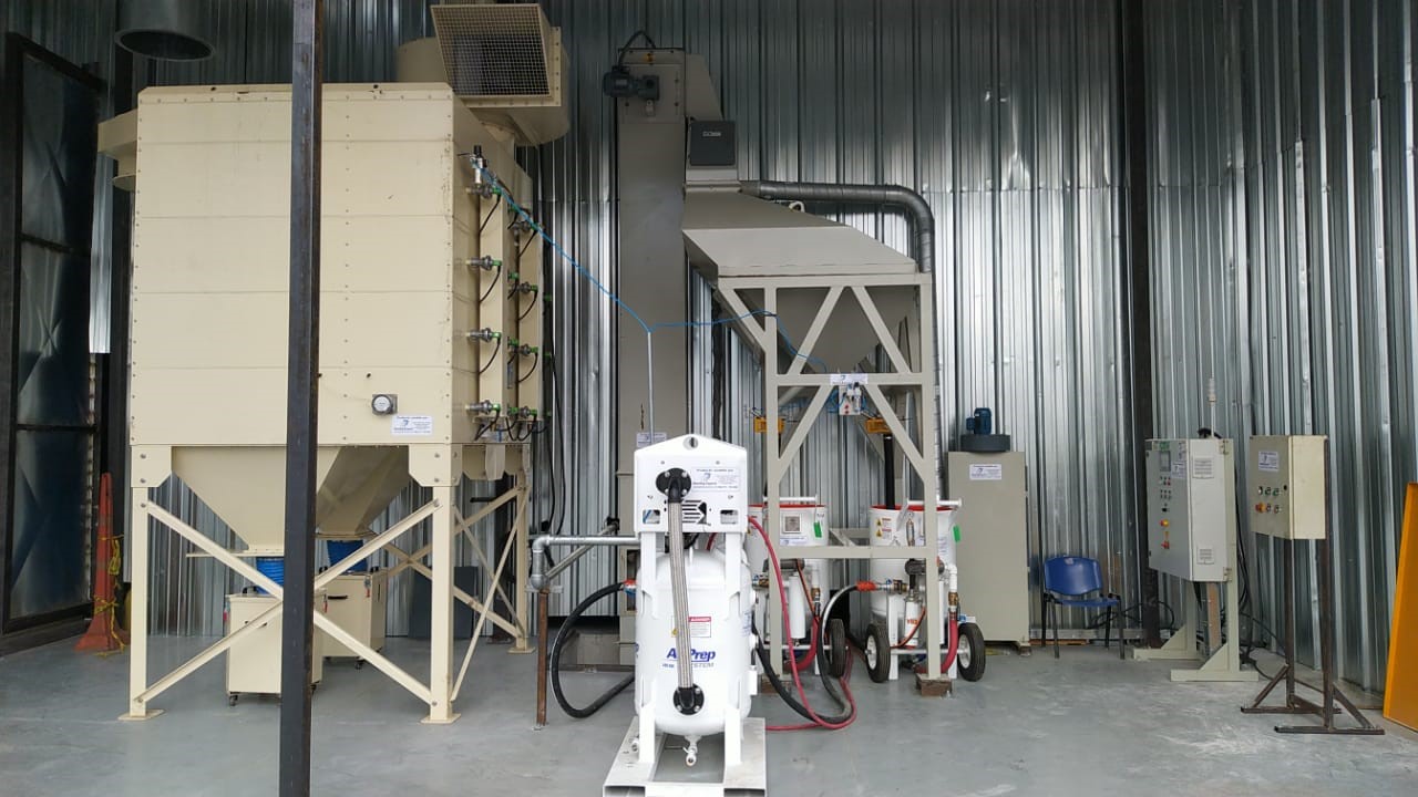 Cabina de Granallado En Hidro Ituango