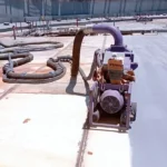 Granallado en interior del Tanque TV-2005 en la empresa Diavaz