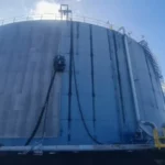 Granallado con Robot FasterBlaster del Tanque TK-4104B