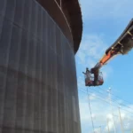 Granallado con Robot FasterBlaster de dos Tanques de 100.000 Barriles