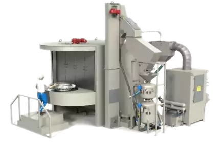 Máquinas para Shot Peening